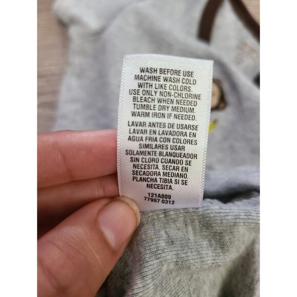 Carter's 12 months boys gray one piece - Picture 6 of 6